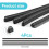 4PCS 28" Wiper Blade Refills - Universal Windscreen Wiper Rubber 2