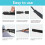 4PCS 28" Wiper Blade Refills - Universal Windscreen Wiper Rubber 3
