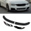 Front Bumper Lip Spoiler Gloss Black for BMW 4 12