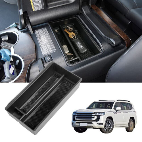 2X Car Armrest Storage Box for  Land  LC300 2022 Central Control Interior Stowing Accessories 2
