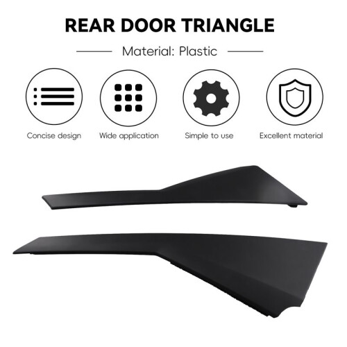 Rear Door Outer Triangular Plate 838302F200 838402F200 for  Spectra 5 Door Exterior Panel 1