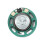 0.25 W 32 Ohm Plastic 4 Magnetic Speaker with 27 mm Diameter Green + Silver 9