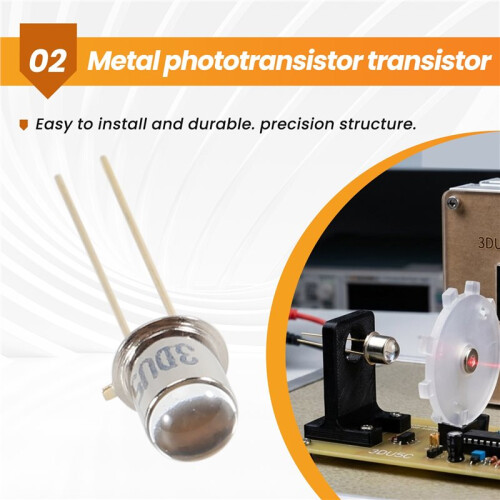 5  3 DU 5 C Metal Silicon Phototransistor Transistor 2