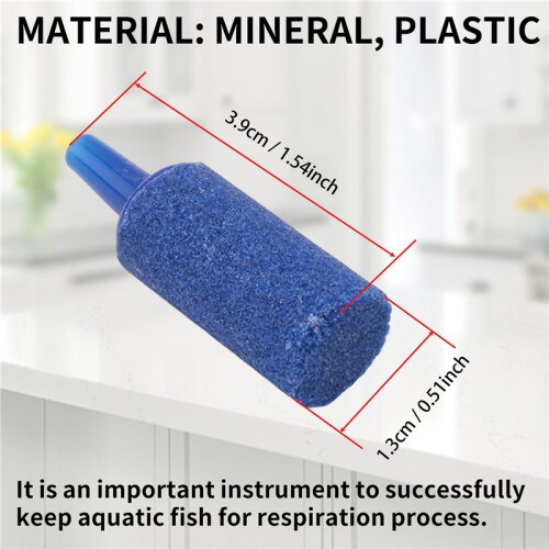 Fish Tank Mineral Bubbles Air Stone, 10 Pieces, 2