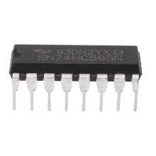 25Pcs 74HC595 IC 8-Bit Registre a decalage DIP-16 TEXAS Circuit w/ Pins