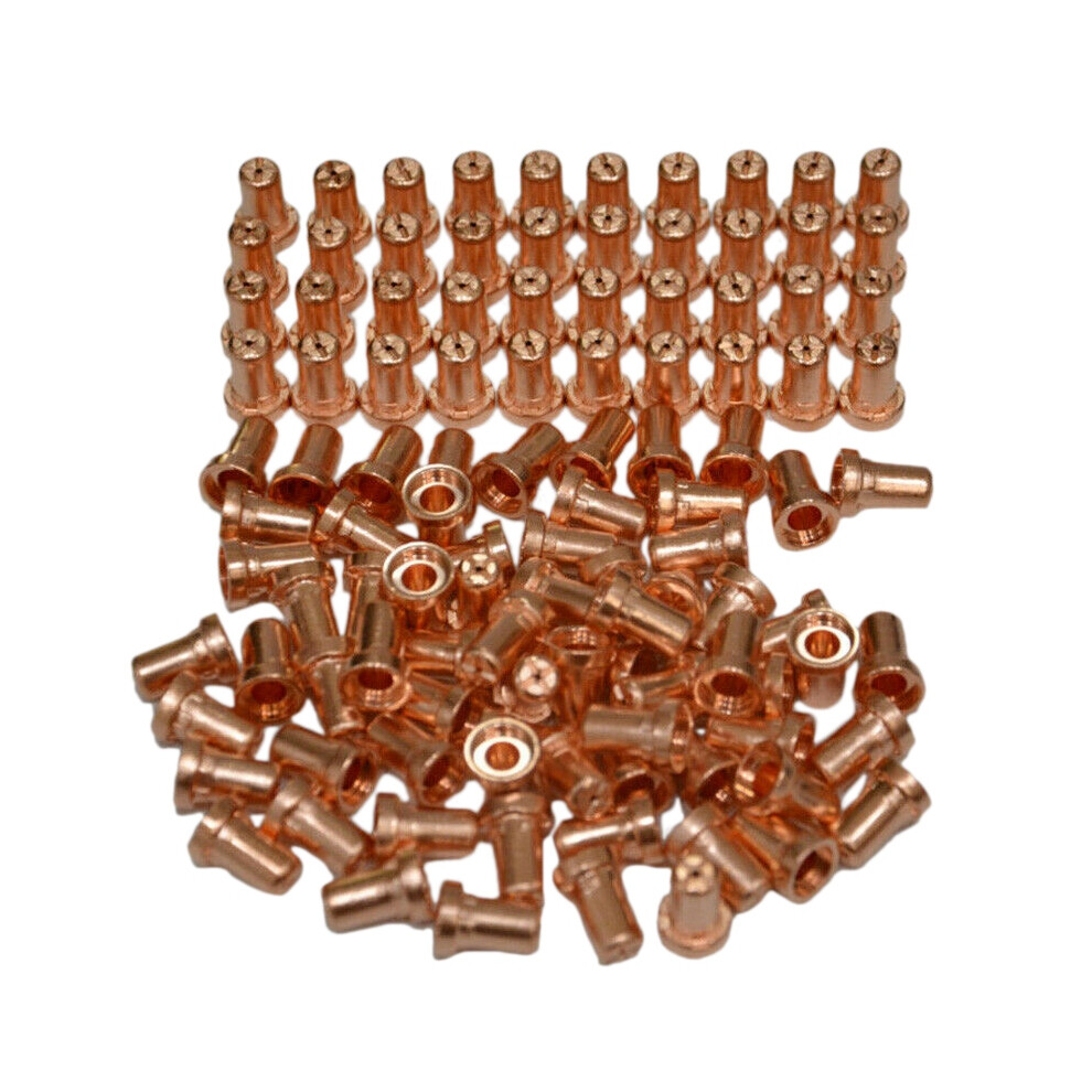 100Pcs Extended Tips 18866L Plasma Nozzles For 40 Pt-31 Cutter Welding Supplies 4712358150073