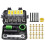 Electric Aerodynamic Rivet Tool Kit Rivet Nut Tool Kit with M3M4M5M6M8 Rivet Drill Bit Adapter Nut Pull Riveting Tool 1
