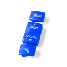 Mittelkonsole Schalter Knopf Schalter Taste Sensor Schalter für 1 2 3 4 Serie F20 F21 F22 F23 F30 F31 F34 F35 Blau