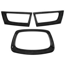 Calandre de Capot Avant de Voiture, Grille de Pare-Chocs de Course, Accessoires Extérieurs pour Impreza WRX STI 2006-2007,B