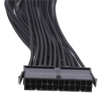 Câble D'Extension D'Alimentation pour Ordinateur PSU ATX 24 Broches Câble D'Extension 8 Broches 6 + 2 Broches Cordon 24 Broches Extension de Carte