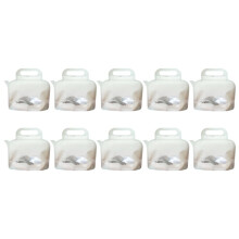 10 Sacchetti Richiudibili In Plastica per Tè Rosso e Verde Sfuso Fai da Te, Portatili, A Forma di Teiera, per Snack, Contenitori Regalo