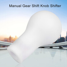White Manual Gear Shift Knob for Mitsubishi Lancer