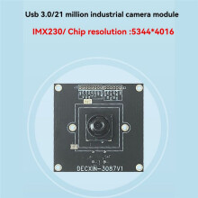 21MP IMX230 HD Industriële Camera 5344X4016 80 Graden Vaste Focus USB3.0 Camera AF-Module Drivervrije Cameramodule
