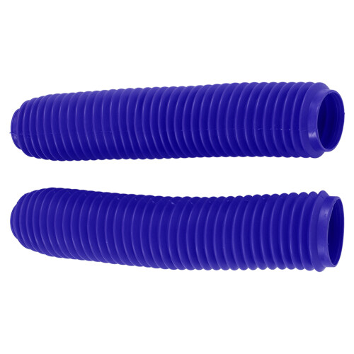 Blue Rubber Fork Boots Yamaha Suzuki Honda