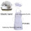 Grembiule E Cappello da Cuoco da 40 Pezzi Set Grembiule da Cucina per Bambini Regolabile per Cucinare E Dipingere 4