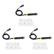 3Pcs Electrocautery Pen Pyrography Machine Handle Solder Tip 69Pcs for Gourd,Plank,Leather,Bark