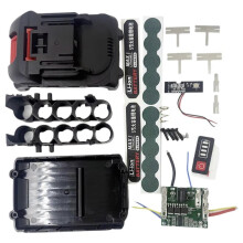 5-Kern-18650-Li-Ion-Akku-Aufbewahrungsbox-Gehäuse-PCB-Schutzschaltung für für Zhipu Hongsong Jingmi