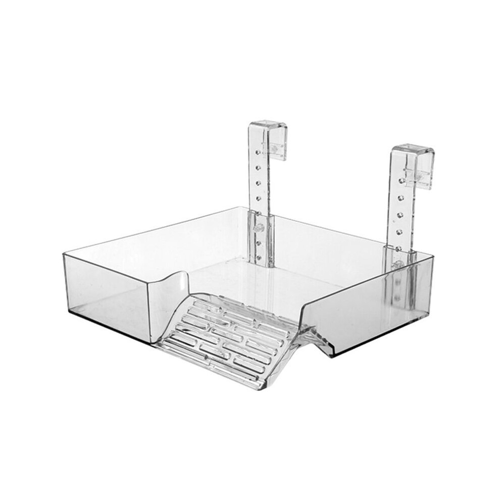 Turtle Resting Basking Platform, Reptile Hanging Turtle Tank Platform, Acrylic Reptile Ramp Dock Turtle Terrace 4713519747316
