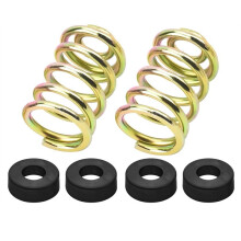 4 Pcs 422127-4 Mower Cap & 2 Pcs 283516 Compression Springs for Grass-Hopper Mower