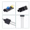 2 Sets Resistive Soil Moisture Meter with Corrosion Resistant Probe, Digital Analog Signal Output 5