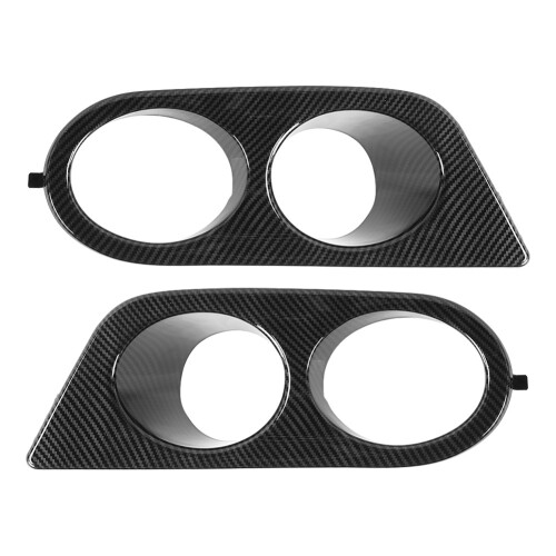 Carbon Fibre Style Fog Light Covers E46 M3