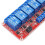 8 Channel 5V Relay Module with Optocoupler, High Low Level Trigger Shield for  AVR MCU DIY Projects 2