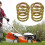 4 Pcs 422127-4 Mower Cap & 2 Pcs 283516 Compression  Springs for  Grass-Hopper Mower 6