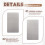 Plates Wallet Crypto Cryptocurrency Storage Crypto Wallet for Bitcoin Hardware Cold Backup Mechanical Code Record Book 3