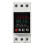 63A Din Rail Adjustable over Voltage and Under Voltage Protective Device Relay with over Current Protection KWh Meter 1
