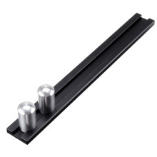 20 mm Träbearbetning Hyvlingsstoppbräda Hyvlingsbaffel Arbetsbänk Positioneringsfäste Aluminium Baffelplatta Bänkklämmor