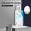 USB Temperature Data Logger Temperature Recorder with 14400 Points 60 Days Disposable for Cold Chain Transport 7