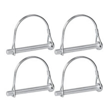 4Pcs Shaft Locking Pin, Safety Coupler Pin Trailer Coupler Pin for Trailers Lawn Garden, Hardware Pins