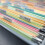 200 Pcs File Folder Tabs and 200 Pcs 2 Inch Hanging File Inserts Labels, Plastic Files Folder Tabs for Hanging Folders 6