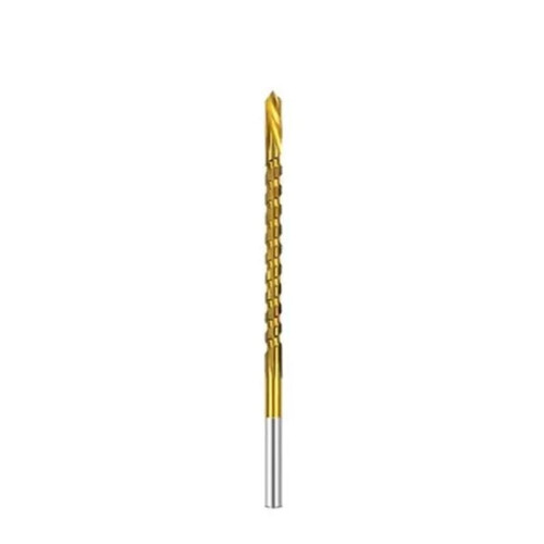 3mm Titanium Coated Drill Bit Spiral Jagged Saw Drill Bit Composite Drill Bit Twist Drill Bit