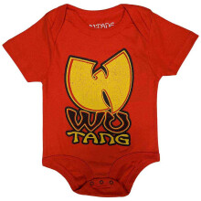 Wu-Tang Clan Logo Red Baby Grow
