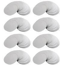 1200 Pcs 3 Inch Silver Wine Pourer Discs Drip-Proof Drip Pouring pour Spout pour Wine Thin Slice