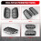 Auto Silber Front Mittelgrill Grill Ersatz für  X5 E70 / X6 E71 2008-2013 5