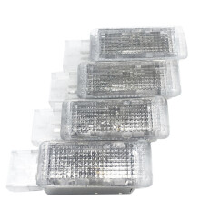 4 Pezzi Interni Auto Alogena Footwell Luce Vano Portaoggetti Lampada Tronco per B6 6 Mk6 Mk7 7L0947415 3Td