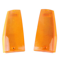 Feux de Position LatéRaux de Stationnement D'Angle Avant de Voiture RéFlecteurs Coquille de Lentille de Lampe pour Cherokee XJ 1984-1996