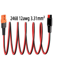 Adaptateur pour Anderson Vers XT60i 12 AWG, Câble de Connexion XT60i Vers pour Anderson pour Panneau Solaire de Batterie RC et Générateur Portable.
