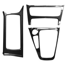 per Focus 2015-2018 MK3 ST Fibra di Carbonio ABS Interno Console Centrale Pannello Cambio Portabicchieri Copertura Trim LHD