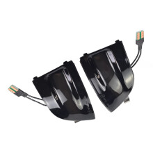 2 Piezas Luz Indicadora de Espejo DináMico LED SeñAl de de Espejo Retrovisor para Focus 2 MK2 2004-2008 C-MAX