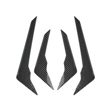 Paraurti Anteriore Auto Spoiler Splitter Copertura Fendinebbia Splitter Griglia Finitura per Q5 FY Late Sline 2020-2024,B