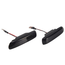 Clignotant de Clignotant de Clignotant LatéRal Dynamique de LED FuméE de Voiture pour SéRie 3 E46 Coupé1997-2001