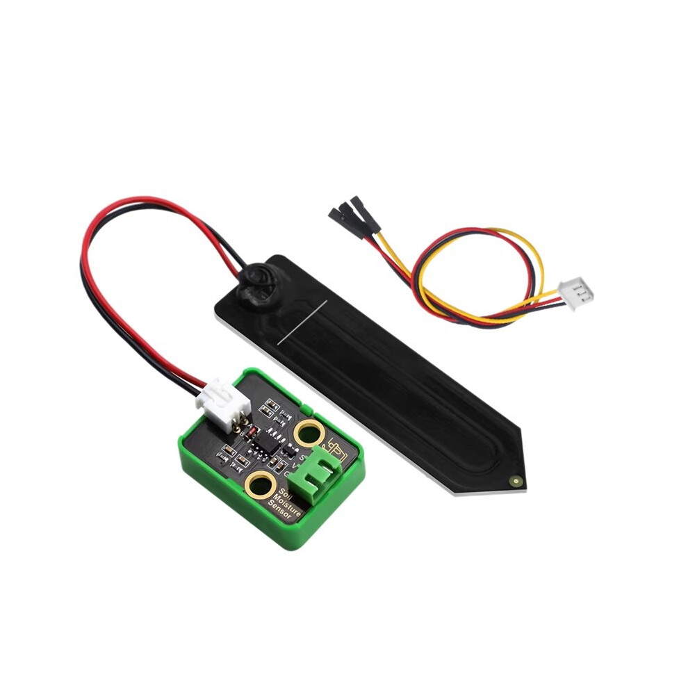 Capacitive Soil Moisture Sensor Module Corrosion Resistant For Soil Moisture Content Detection Wide Voltage With Shell 4713395344180
