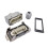 Heavy Duty Industrial Rectangular Connector Plug 16p 16A Screw Connection 500V HDC-HE016-1/2/3/4 F/M 5