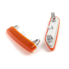2 Piezas de Señal de Lateral Sin Bombilla, Placa de Hoja, Señal de para Cooper R61 R60 2010-2016 63139802567 63139802568