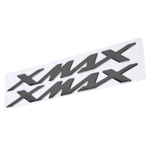 Black 3D Emblem Decals for XMAX 125 400