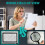 2pcs 4X Large Magnifying Glass with Light for Reading,Lighted Magnifier with 10 LED Foldable Handheld Magnifiers 6