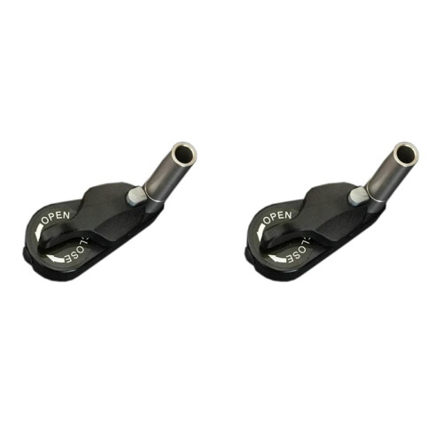 2PC Stringing Machine Tools-Gravity-Release Basic Clamp Tennis/Badminton Stringer Parts 360 Gradi Accessori Ruotati